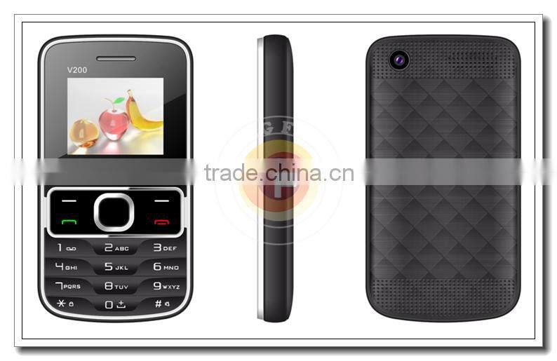 1.77 Inch Screen Bluetooth Very Small Size Dual Sim Mobile Phone V200