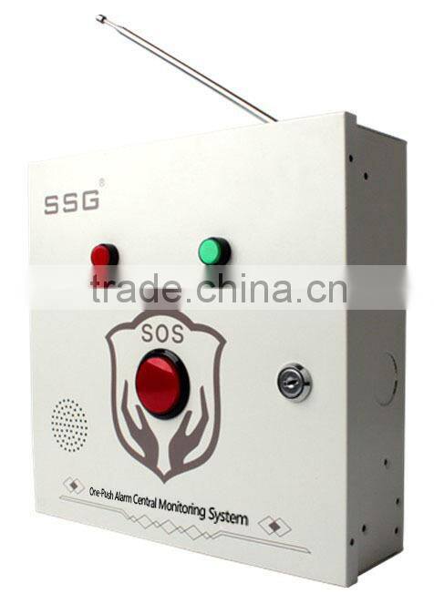 wireless new developed emergency sos alarm system for old people with 3 big panic push button