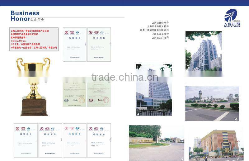 tough build high quality XBD-ISW horizontal fire pumps