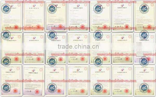 with Lead Acid Battery Folding Electric Power wheelchair