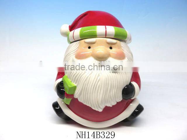 Best price santa claus ceramic kitchen jars online fashion designed