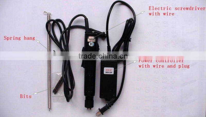 Low Torque Compact DC Semi-Automatic Electric Screwdrivers ( electric screw driver for assembly,low torque electric screwdriver)