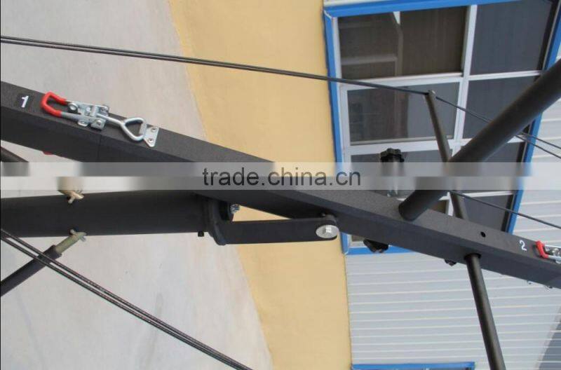 Professional motorized head 10m(33ft) octagonal crane jimmy jib video crane for sale