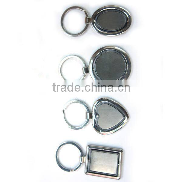 Round Metal Keychains, Round Zinc Alloy Keychains ,high quality alloy keychain