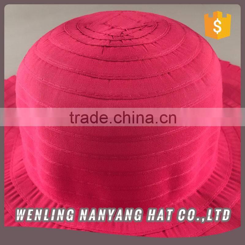 Women's Wide Brim Caps Foldable Summer Beach Sun Straw Hats