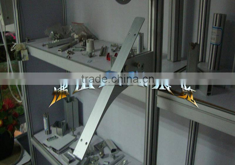 The exhibition booth exhibition shelf aluminum frame than the shelf plate bracket