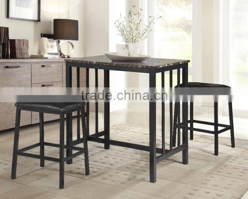 Commercial furmiture Black Bar table for Beer