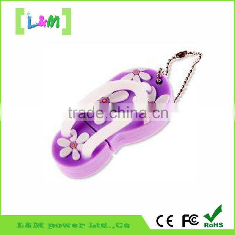 PVC USB flash drive in Different Mold according to your preference/shoes shape usb flash memory stick