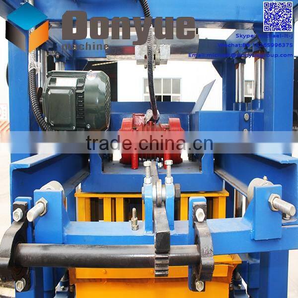 Good quality flyash concrete hollow block making machine in south africa