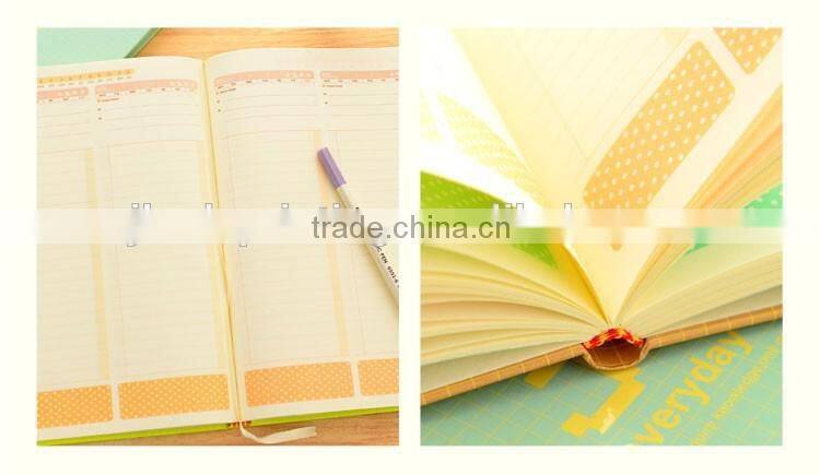Creative 365 Days Weekly Planner / Planner Notebook Office School Supplies