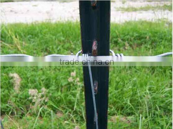 10ft t post american steel fence t bar fence post