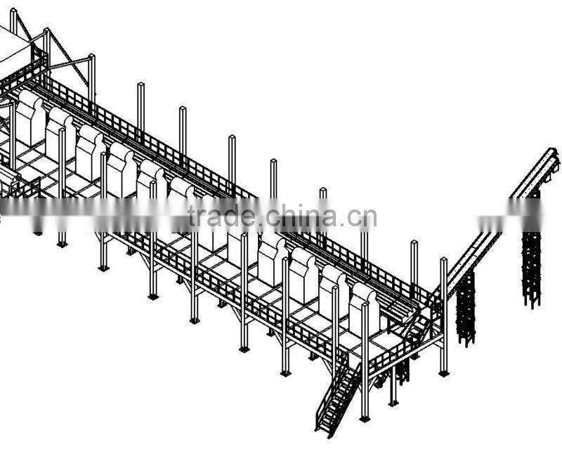 citrus processing line for produce orange juice