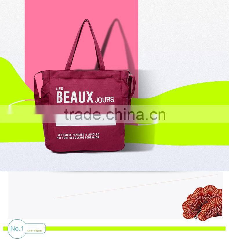 Fashion Design Canvas Shopping bag for Shopping and Latest Cotton Shopping Bag Manufacturer