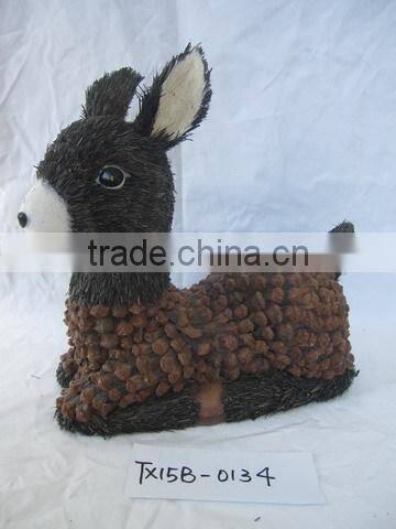 artificial DEER christmas ornament DECORATION