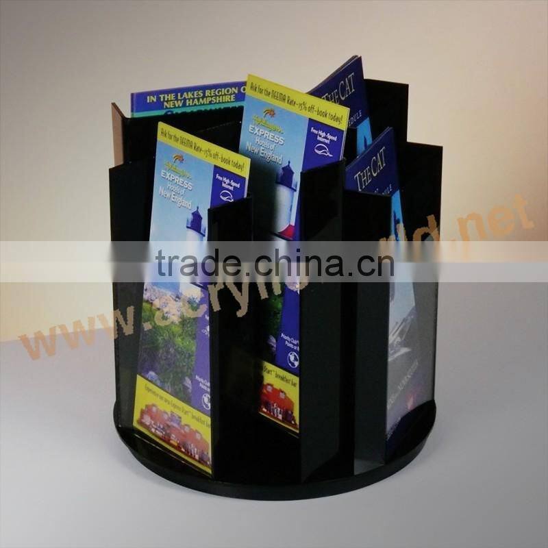 latest elegant a5 clear acrylic brochure holder