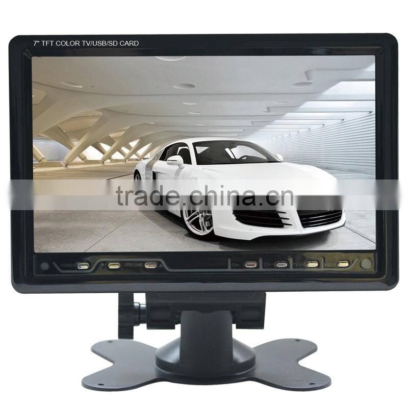 Small Size 7 inch TFT LCD Display Car Monitor