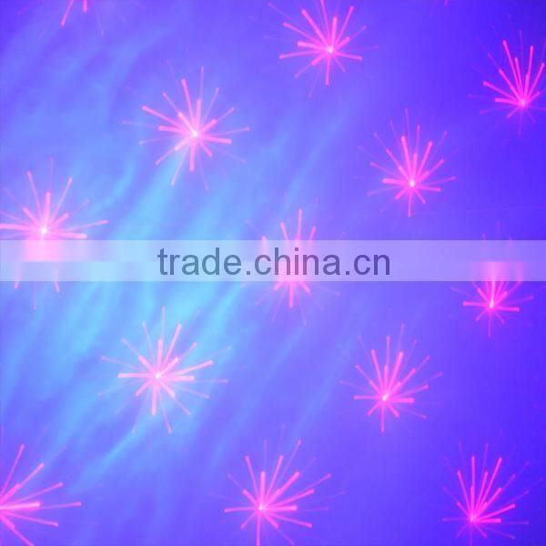 Mini 3W RGB LED+ Fireworks Twinkling Laser disco party lights