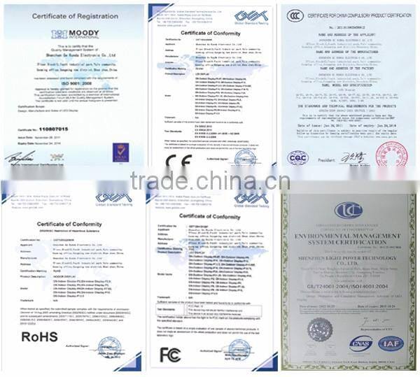 Creative LED curtain display