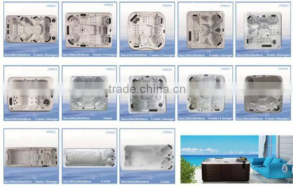 Family Outdoor Exercise Whirlpool Massage Jets Swimming Pool Hot Tub Combo