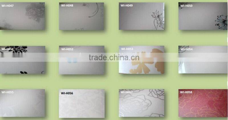 High gloss white color pvc mdf board for kitchen cabinet door