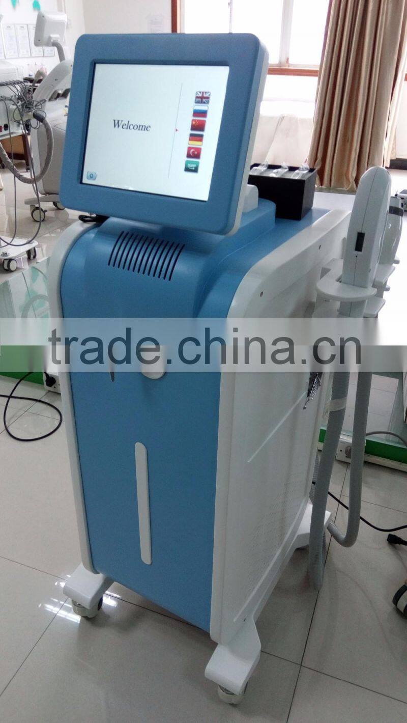 2016 most effective ipl elight shr,automatic penis massager for ipl beauty salon equipment made in China