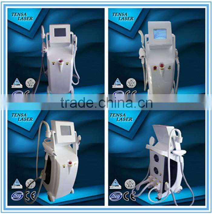 e-light ipl rf nd yag laser multifunction machine