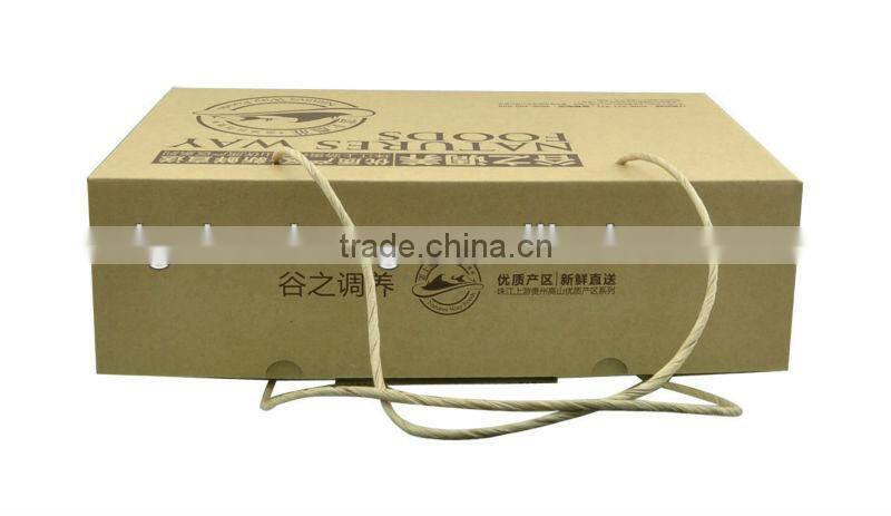 Natures way foods kraft paper printing box