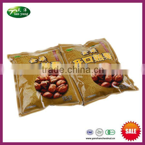 2016 All Unique Organic Ringent Roaseted Chestnuts Asian Snacks with Shell