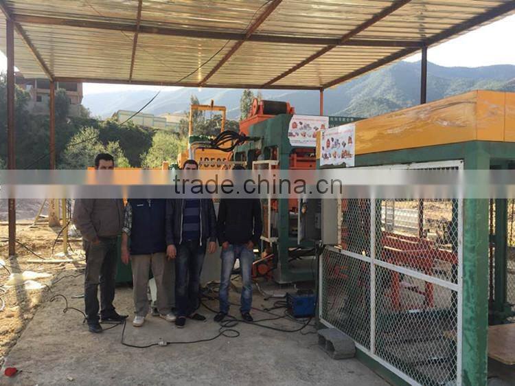 big capacity multi-function fully automatic brick block production line QT4-15