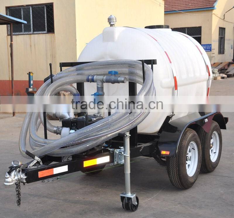 Plastic Water Tanker Trailer