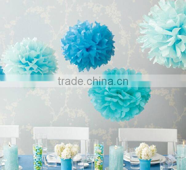 Fashion tissue paper pom poms flower balls