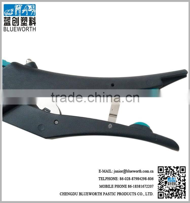 aluminium automatic handle ear tag pliers, ear tag applicator, High Quality ear tag pliers