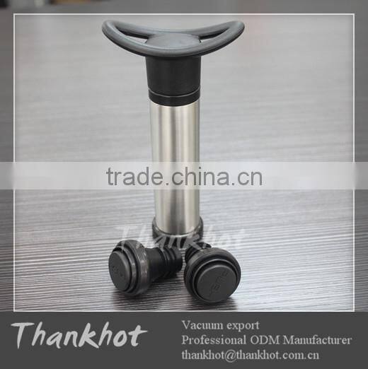 Food grade stainless steel Vacuum bottle saver