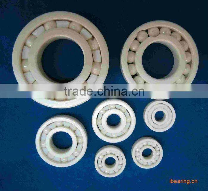 Zirconia full ceramic insert ball bearing 6002
