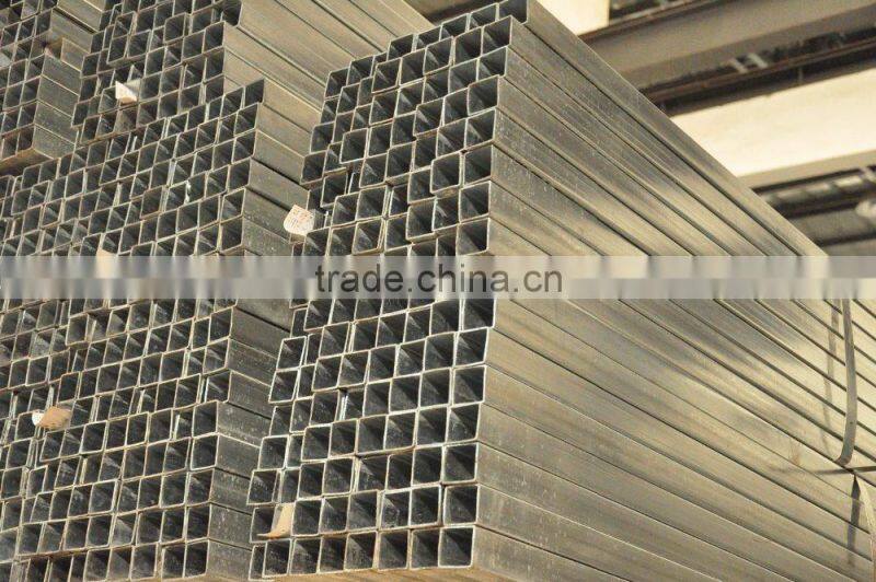 Pre-galvanized steel pipe &square steel pipe price use for construction