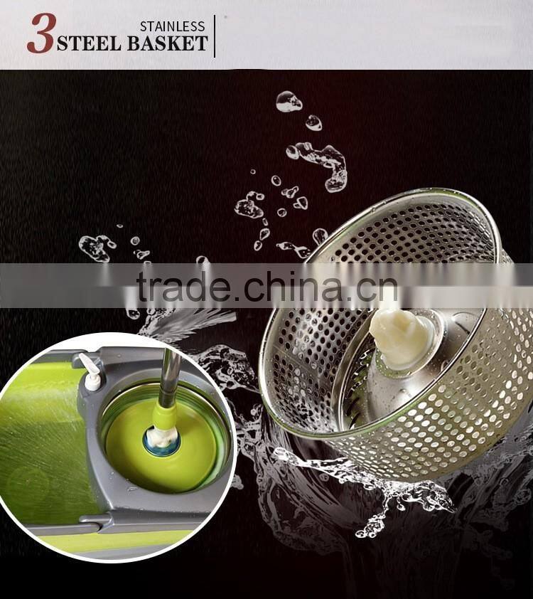 360 degrees Rotating Head Spin Easy Magic Floor Mop Bucket set Microfiber Spinning