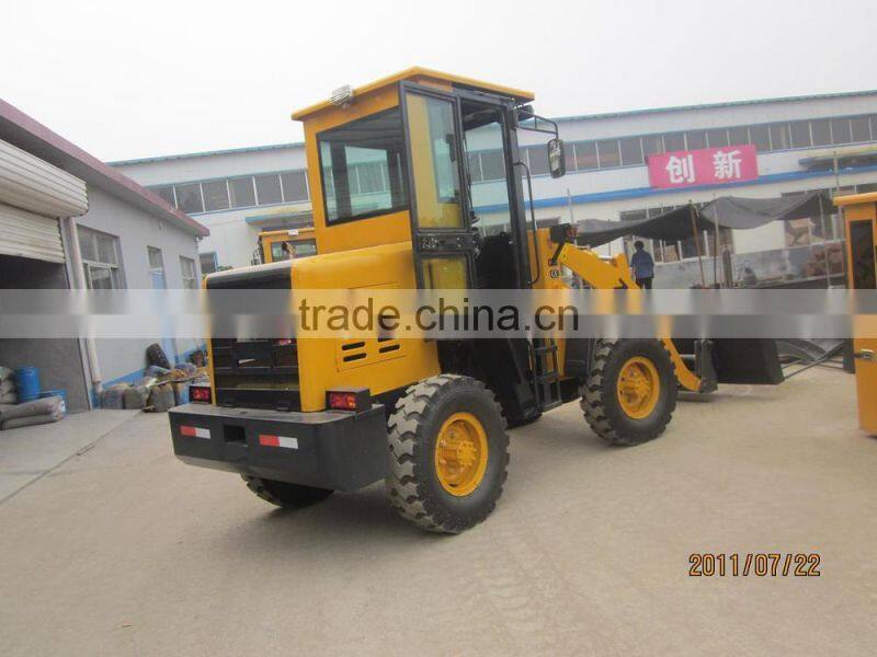 0.8 TON wheel loader, ZL08F small wheel loader, with cab