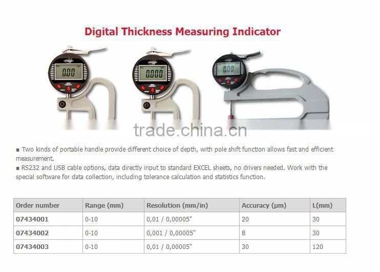 Digital Thickness Measuring Indicator