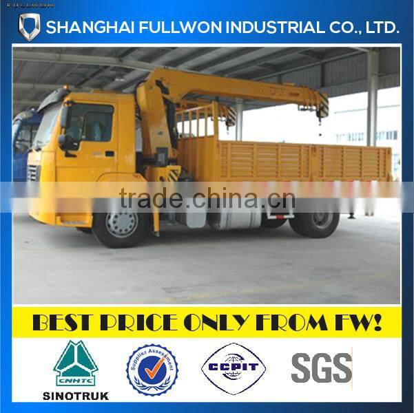 SINOTRUK HOWO 4X2 3Tons - 5Tons Crane Boom Truck