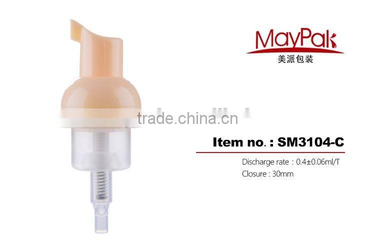 China factory hand dispenser foam pump for shampoo bottle