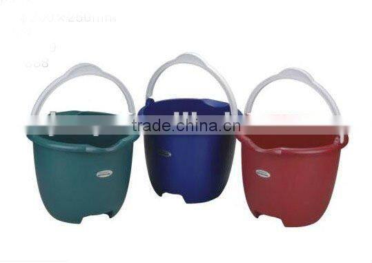 colorful,hot selling plastic water bucket no lid
