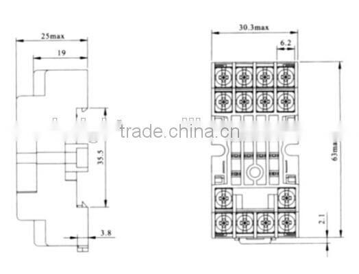 RELAY SOCKET PX78714