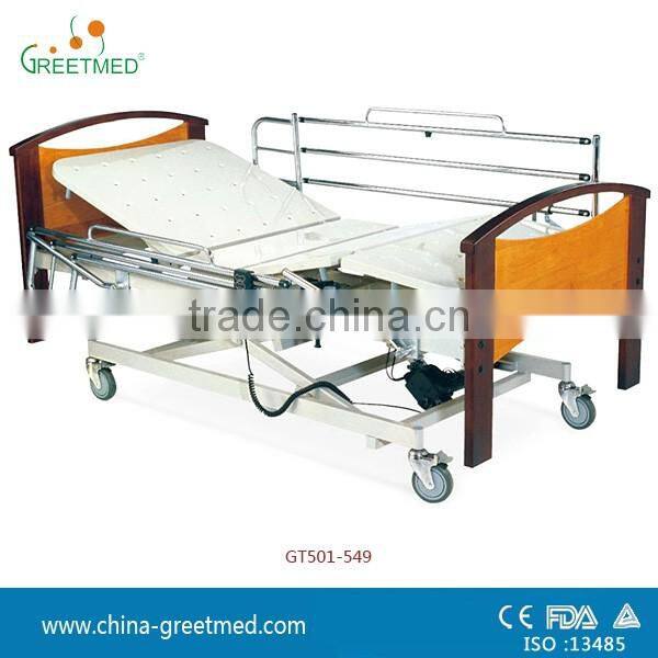 good price 2/3/5/7 functions electric hospital bed with CE/FDA approved