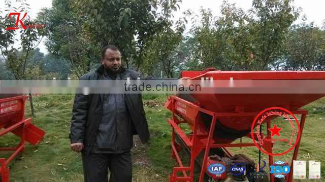 Small Portable Mobile Gold Trommel