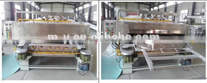 Coated nut roasting machine