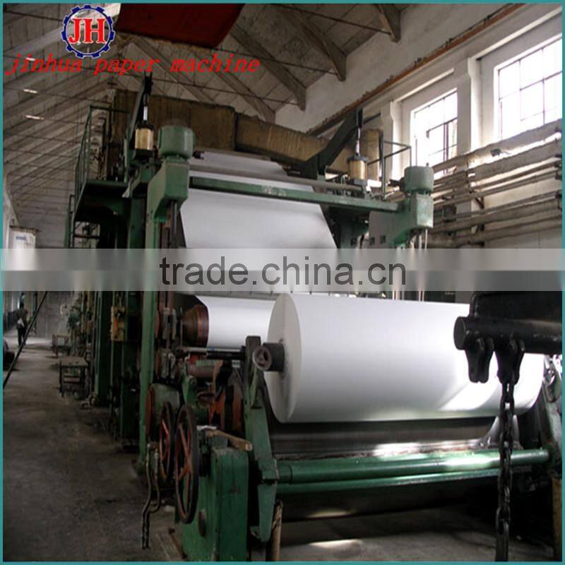 1575mm 15T/D Printing Paper Making Machine, Office a4 Copy Paper Making Machine