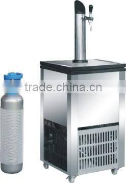 Club equipment Single head Stainless Steel Draft Beer dispenser Machine(ZQR-1J)