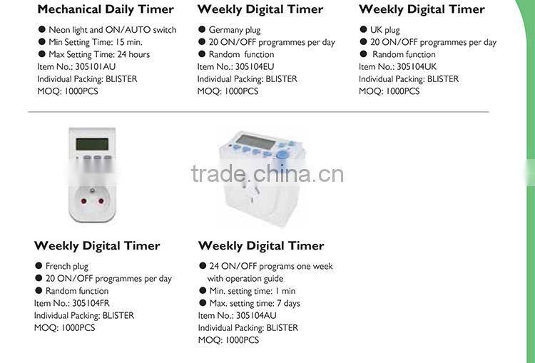 Factory Wholesale Price Top Quality 24 hour timer switch