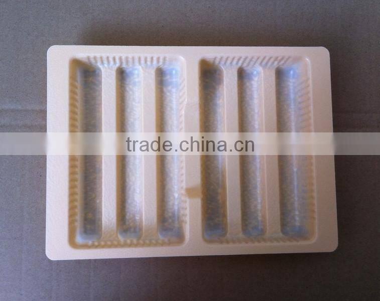 Customized ampoules vials plastic pharmaceutical packaging tray