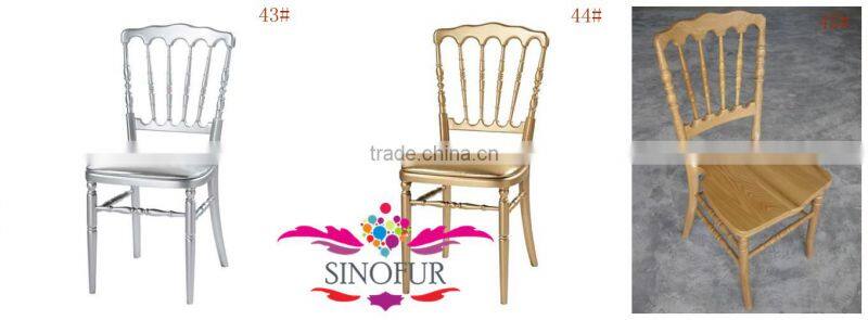 Made in Sinofur wholesale wooden napoleon chair, chaise napoleon